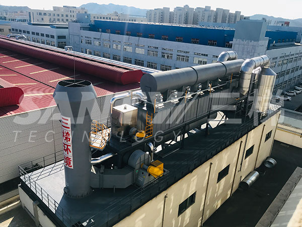 噴漆車(chē)間廢氣處理