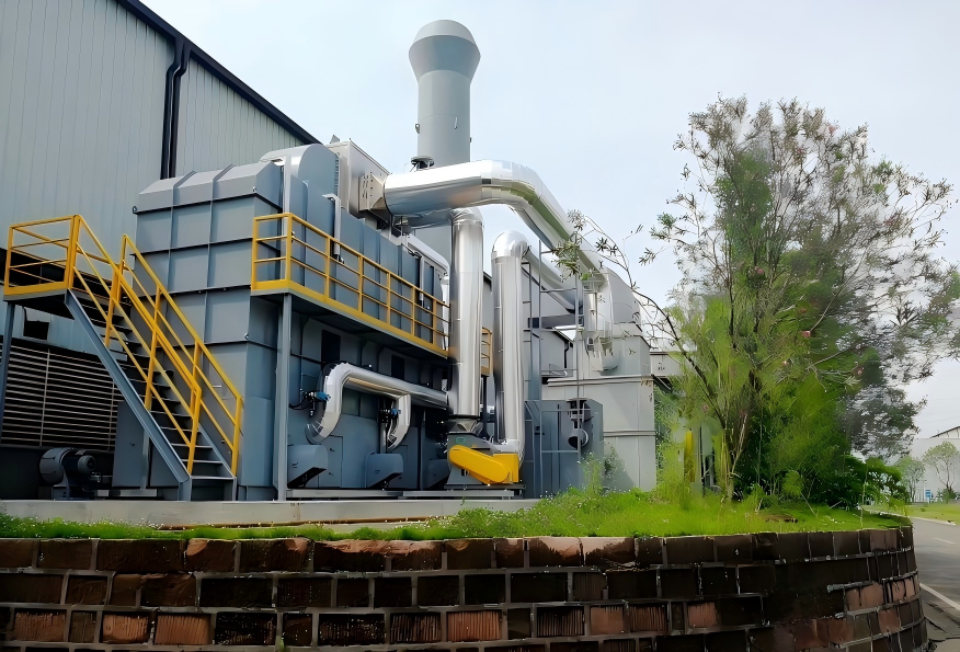 金治勝包裝蓄熱式焚燒爐(RTO)案例