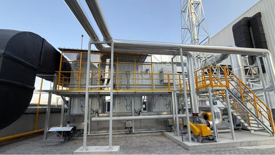 天津某汽車飾件公司 RTO+活性炭吸附脫附 廢氣治理案例