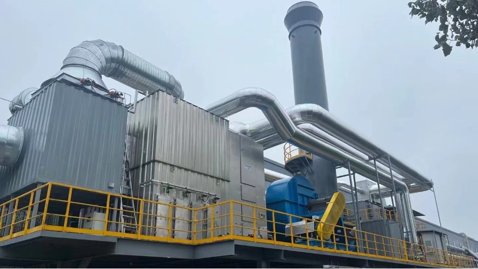 江蘇某汽車(chē)科技公司 廢氣治理案例