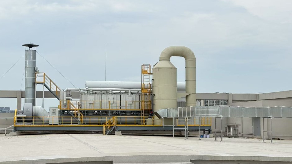 蘇州某機器公司  活性炭吸脫附催化燃燒 廢氣治理案例（三期）