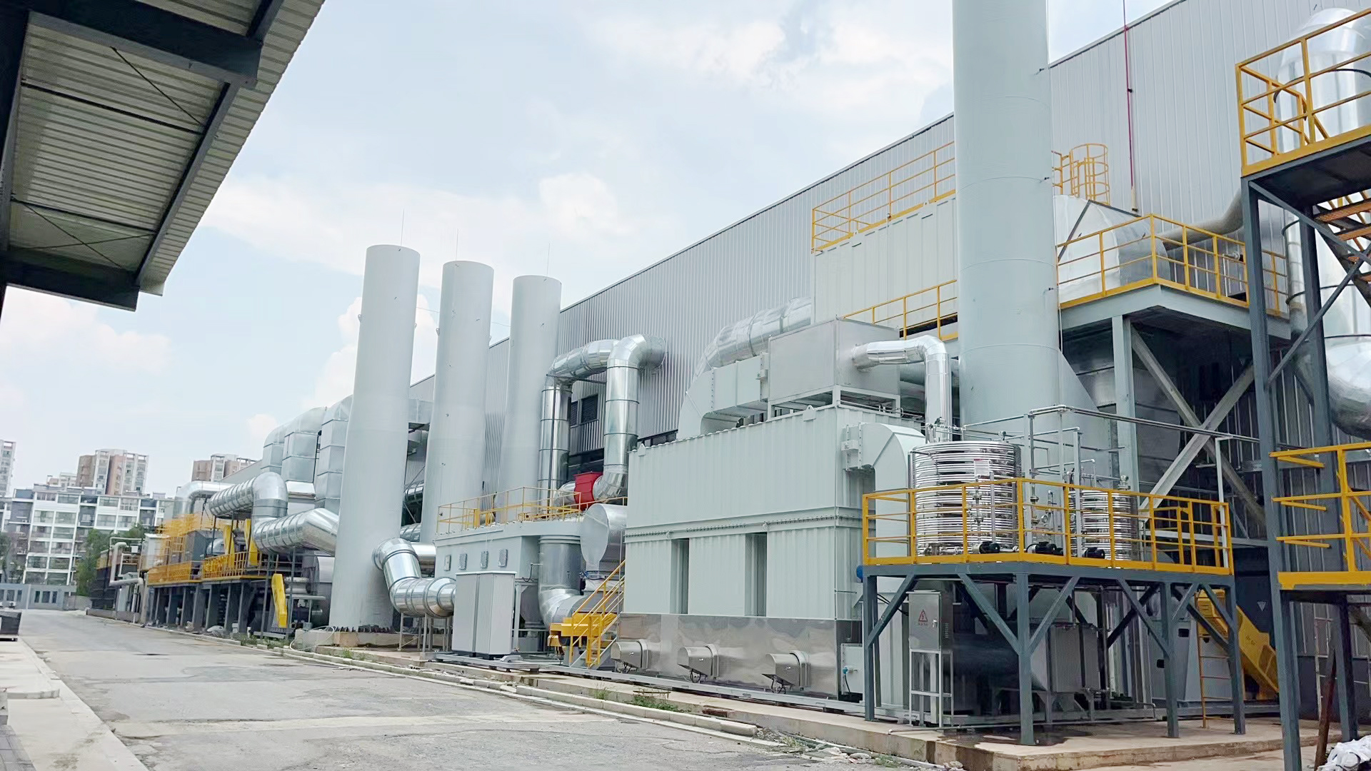 無錫某機械公司   沸石轉輪+蓄熱式焚燒爐RTO 廢氣治理案例