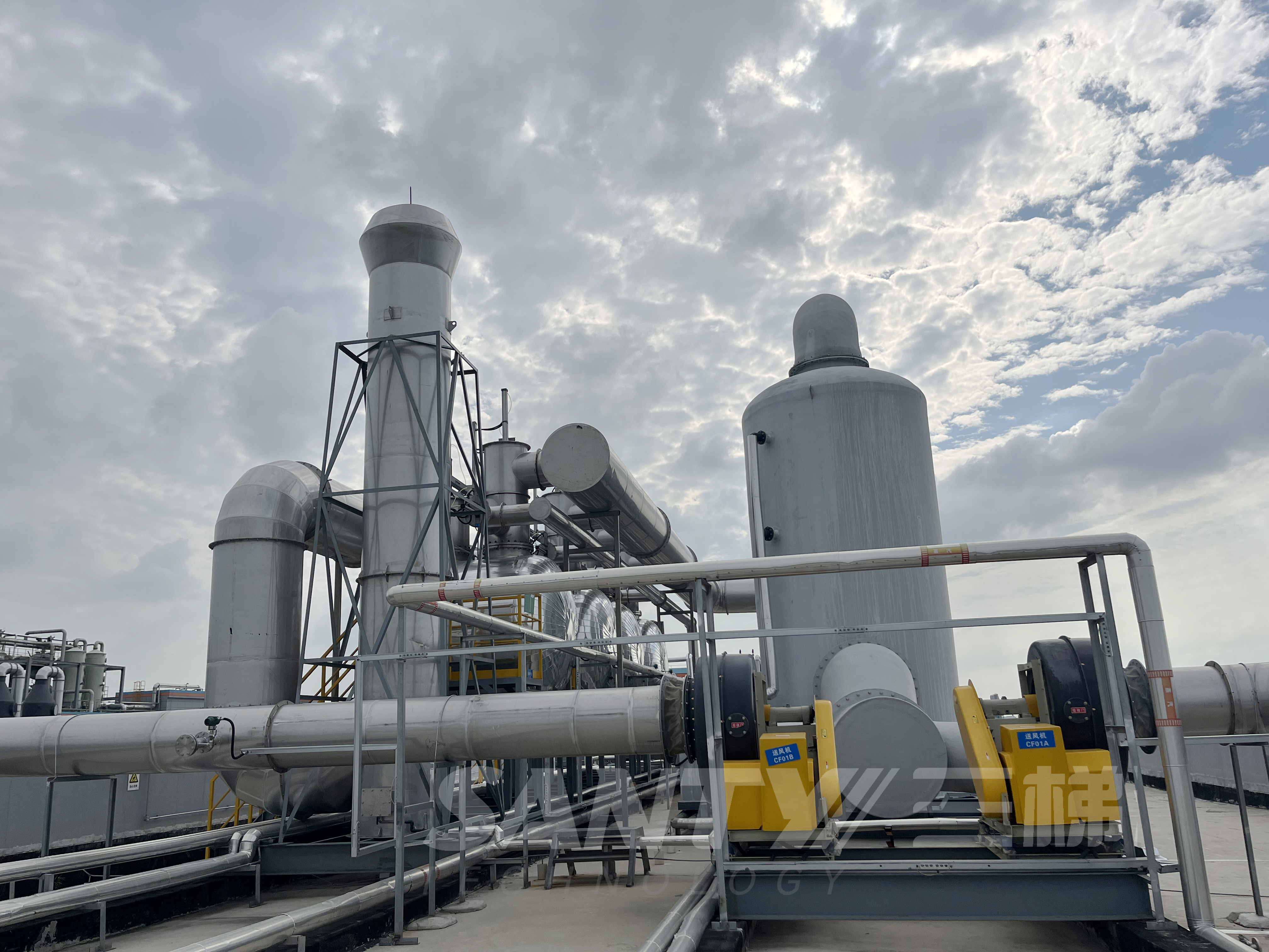 蒸汽脫附+冷凝回收裝置 活性炭吸附+蒸汽脫附+冷凝回收裝置