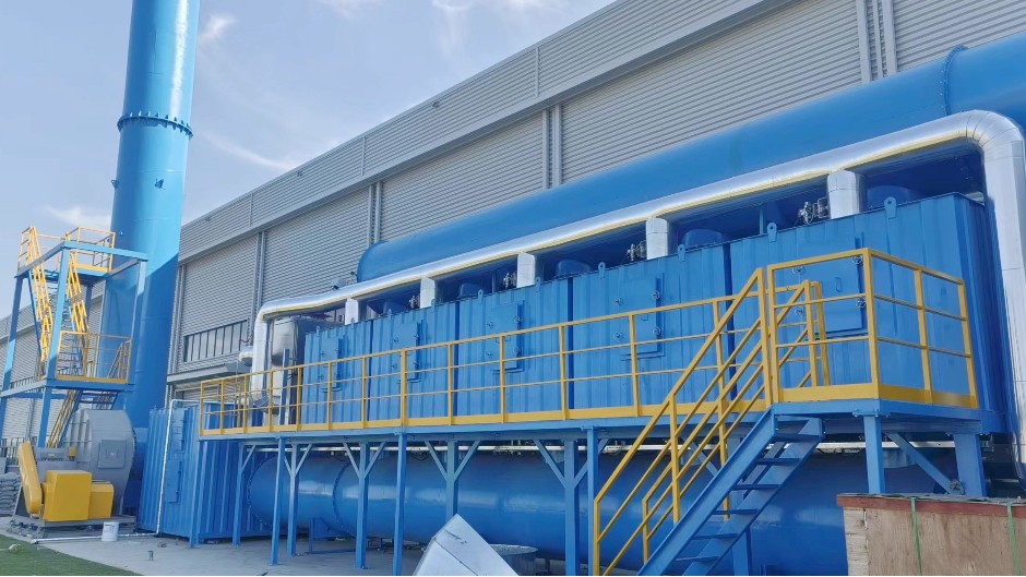 安徽某工業(yè)廢氣治理案例